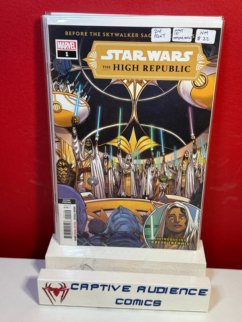 Star Wars: The High Republic, Vol. 1 #1 - Many 1st Appearances - 2nd Print Variant - NM