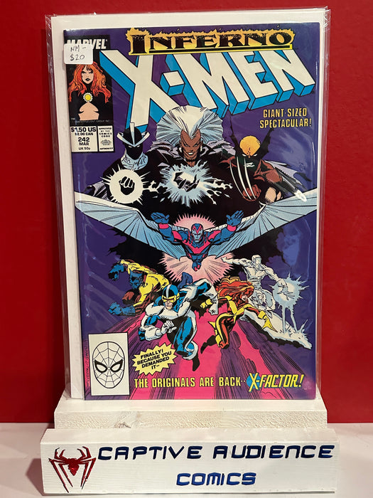 Uncanny X-Men, Vol. 1 #242 - NM-