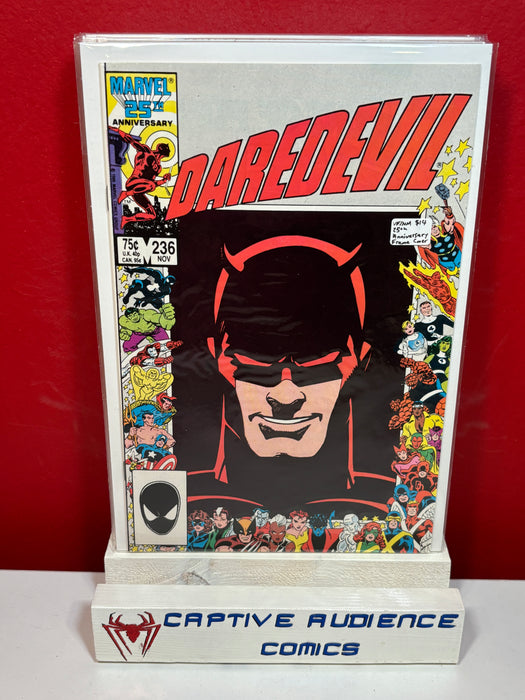 Daredevil, Vol. 1 #236 - 25th Anniversary Frame Cover - VF/NM