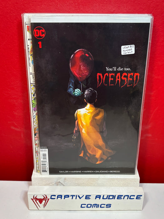 DCeased #1 - Homage Variant - VF/NM
