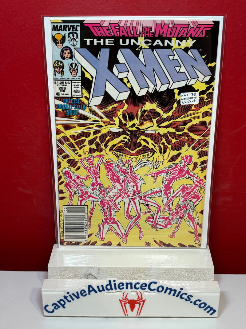 Uncanny X-Men, Vol. 1 #226 - Newsstand Variant - FN+