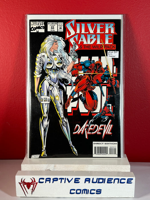 Silver Sable #23 - Early Deadpool - VF/NM