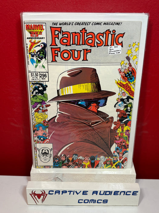 Fantastic Four, Vol. 1 #296 - 25th Anniversary Frame Cover - VF-