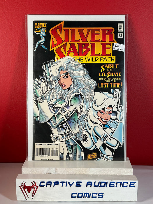 Silver Sable #35 - Final Issue - VF/NM