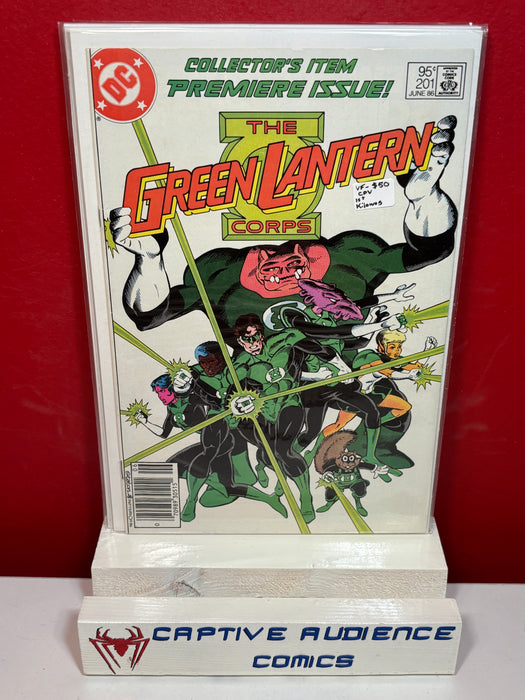 Green Lantern, Vol. 2 #201 - CPV - 1st Kilowog - VF-