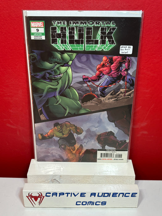 Immortal Hulk, The #9 - 3rd Print Variant - VF/NM