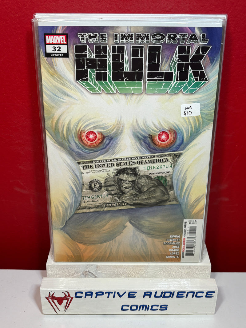 Immortal Hulk, The #32 - NM