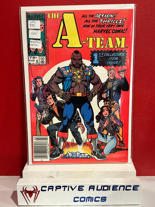 A-Team, The #1 - CPV - Newsstand Edition - VF+