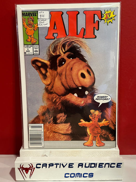 Alf #1 - Newsstand Variant - Photo Cover - VF+
