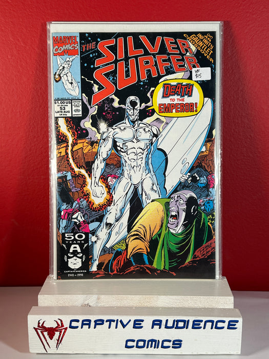 Silver Surfer, Vol. 3 #53 - VF