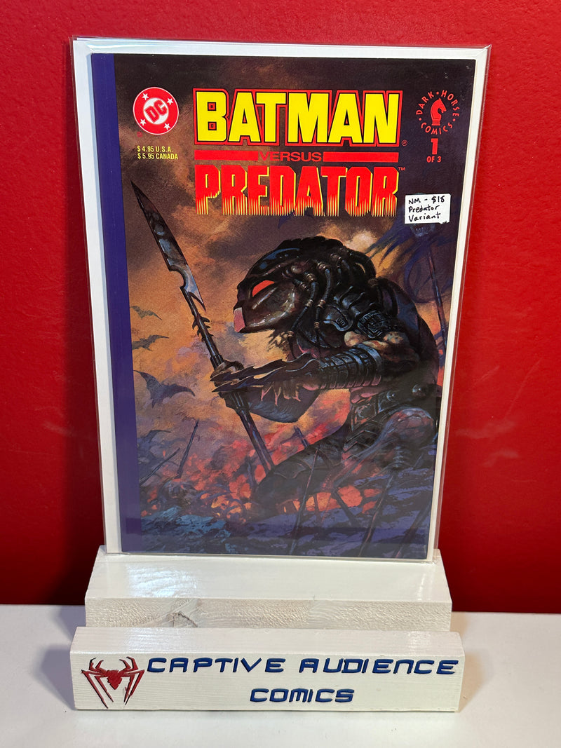 Batman versus Predator #1 - Predator Variant - NM-