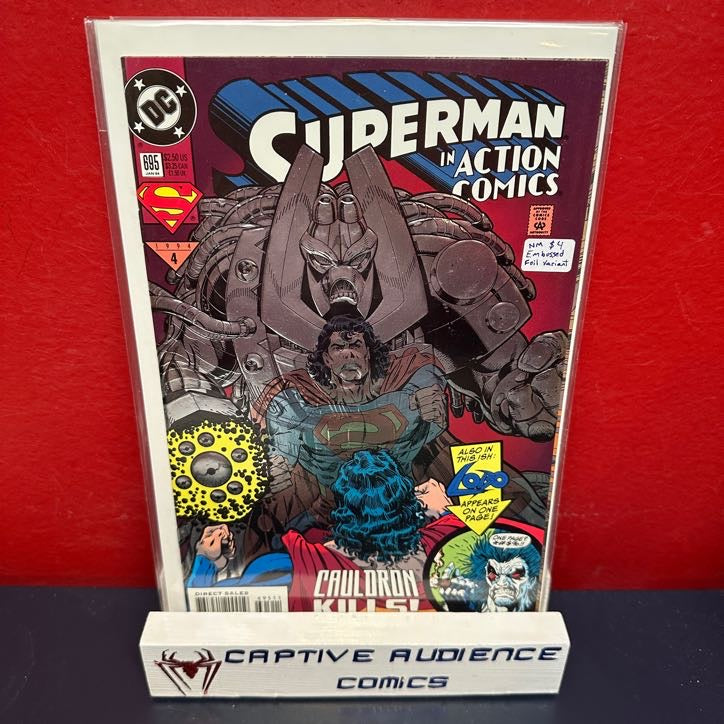 Action Comics, Vol. 1 #700 - Embossed Foil Variant - NM