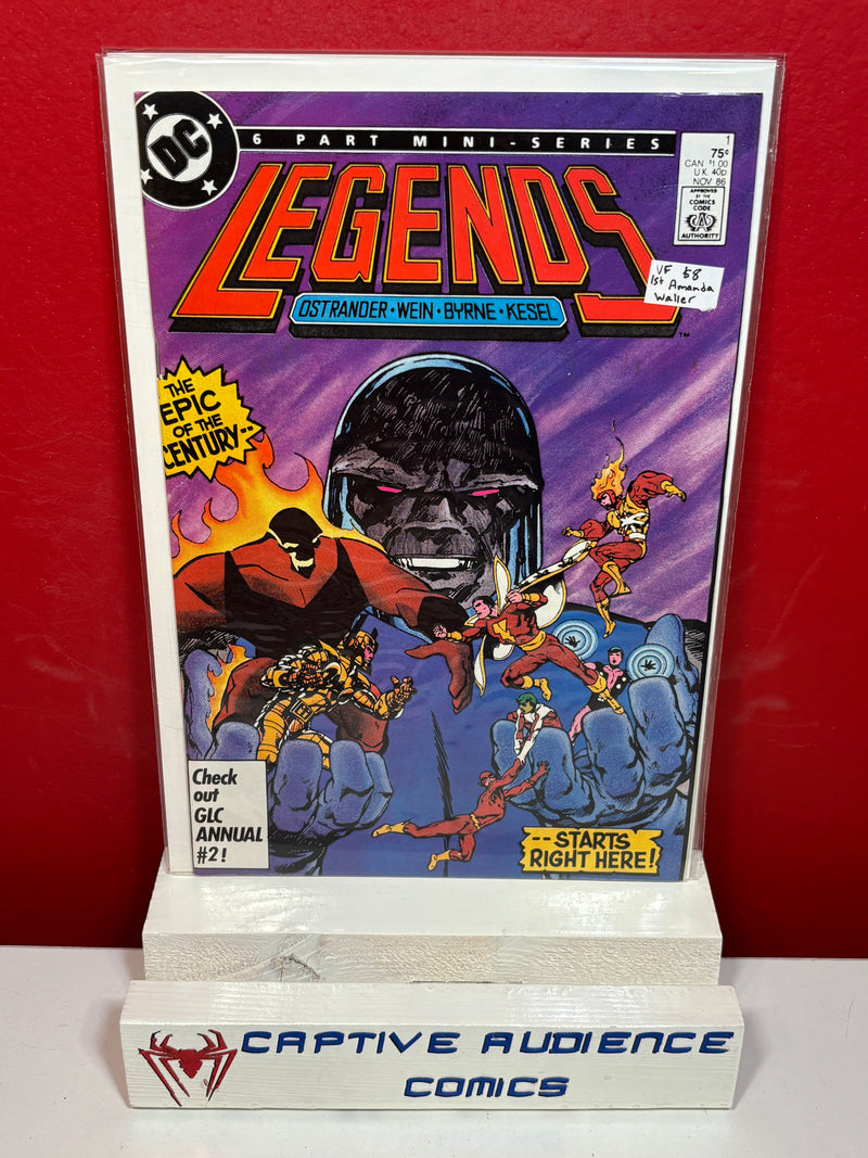 Legends #1 - 1st Amanda Waller - VF