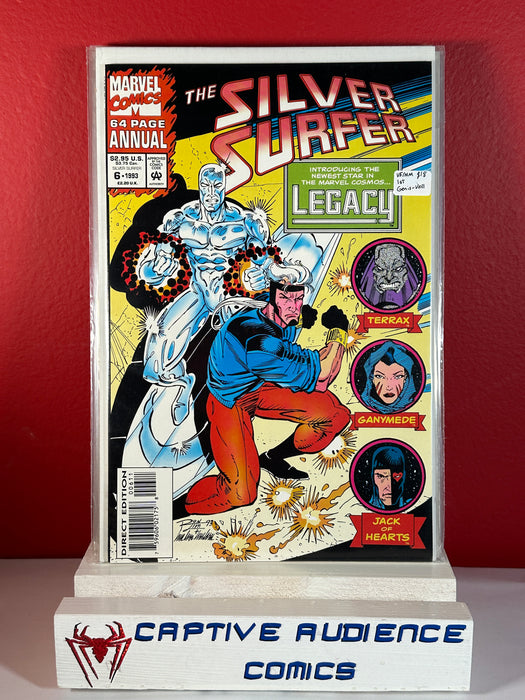 Silver Surfer Annual #6 - 1st Genis-Vell - VF/NM