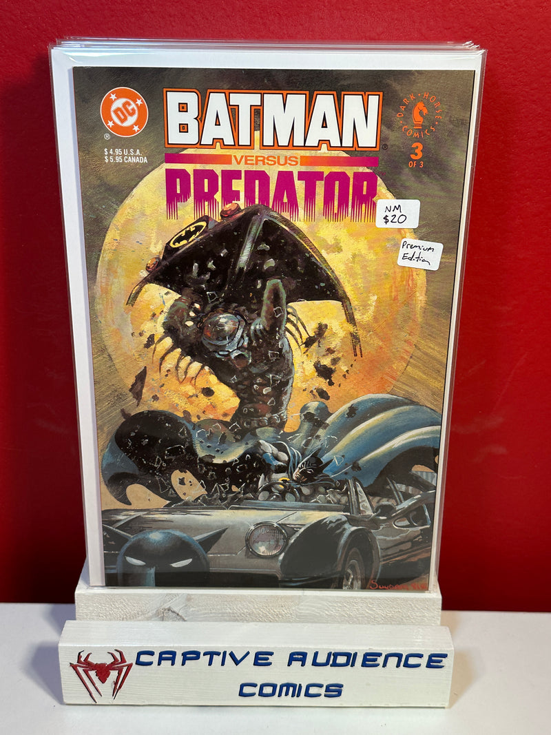Batman versus Predator #3 - Premium Edition - NM