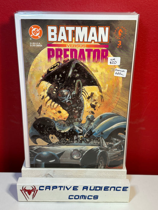 Batman versus Predator #3 - Premium Edition - NM