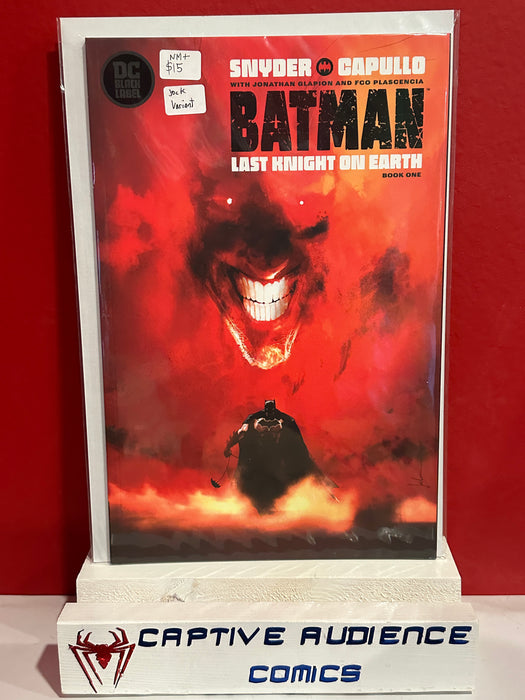 Batman: Last Knight On Earth #1 - Jock Variant - NM+