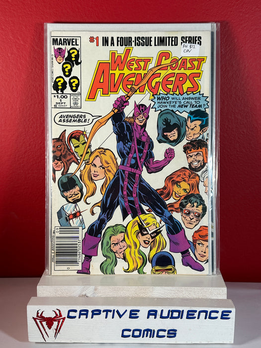 West Coast Avengers, The Vol. 1 #1 - CPV - FN