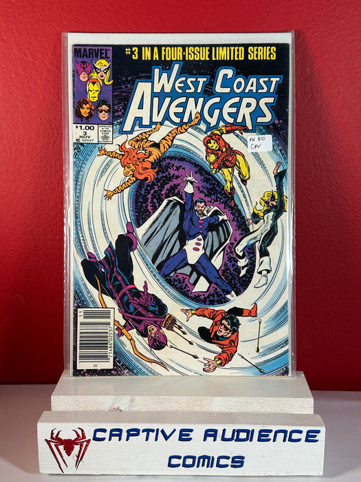 West Coast Avengers, The Vol. 1 #3 - CPV - FN