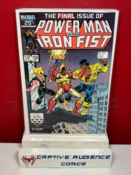 Power Man And Iron Fist, Vol. 1 #125 - Final Issue - VF