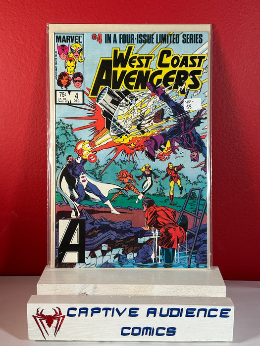 West Coast Avengers, The Vol. 1 #4 - VF-