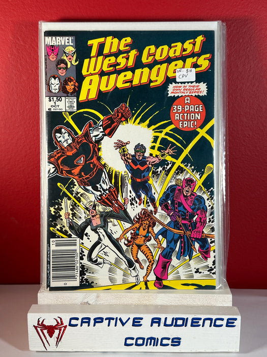 West Coast Avengers, The Vol. 2 #1 - CPV - VF-