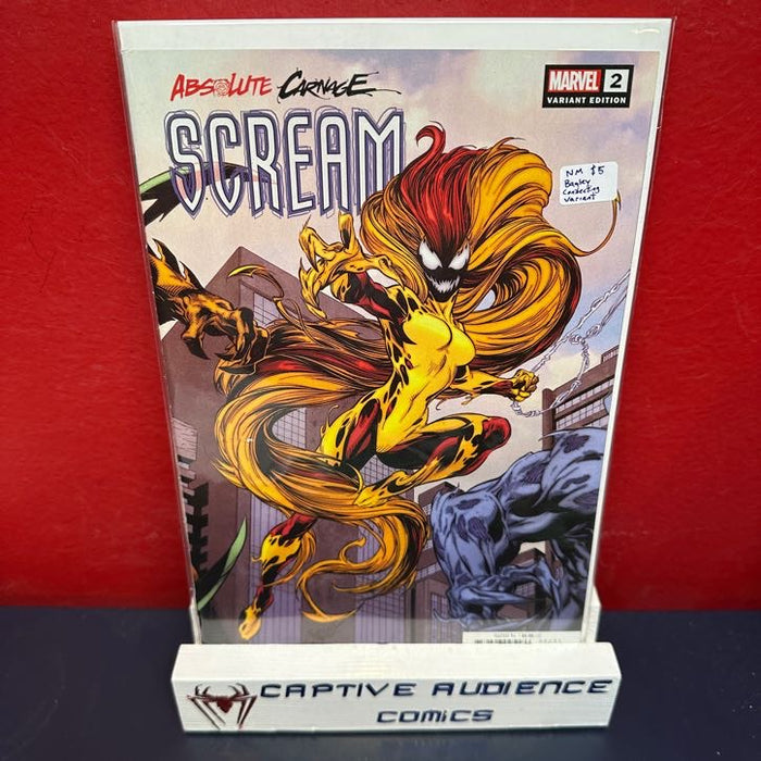 Absolute Carnage Scream #2 - Bagley Connecting Variant - NM