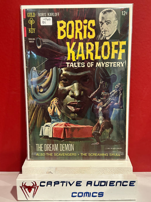 Boris Karloff Tales of Mystery #21 - VG
