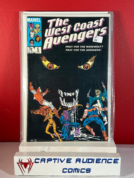 West Coast Avengers, The Vol. 2 #5 - VF-