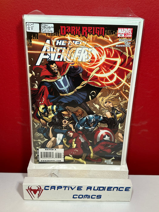 New Avengers. Vol. 1 #53 - Brother Voodoo becomes Sorcerer Supreme - NM