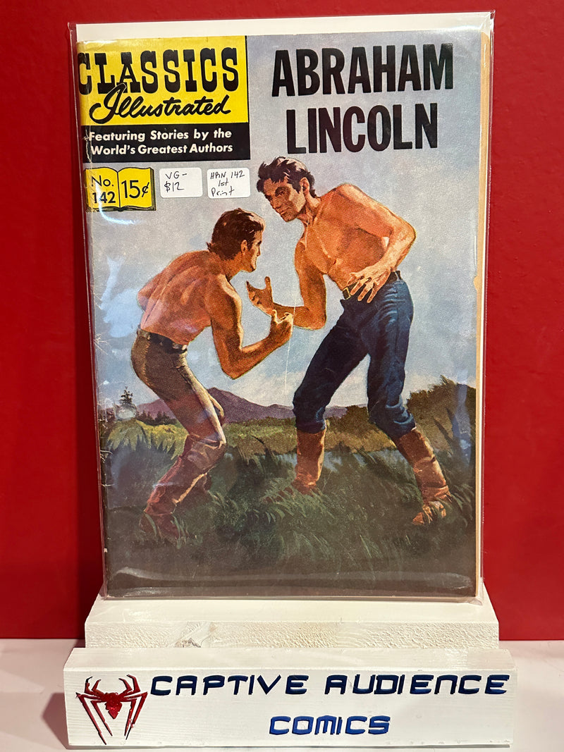 Classics Illustrated #142 - HRN 142 1st Print - VG-