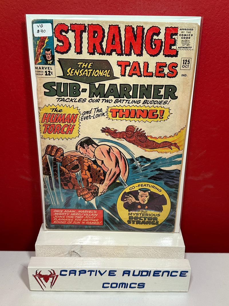 Strange Tales, Vol. 1 #125 - VG