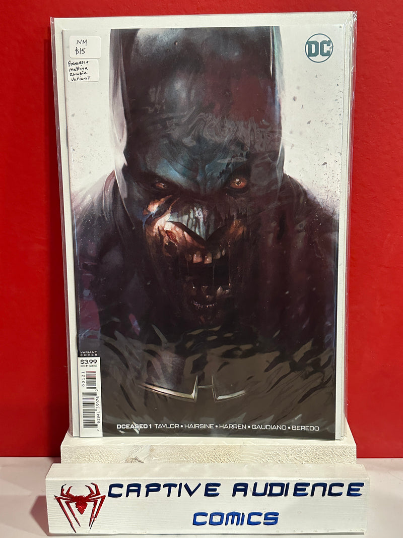 DCeased #1 - Francesco Mattina Zombie Variant - NM