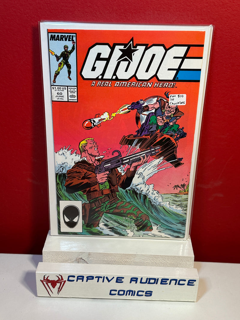 G.I. Joe: A Real American Hero #50 - 1st Appearance of Chuckles - FN+