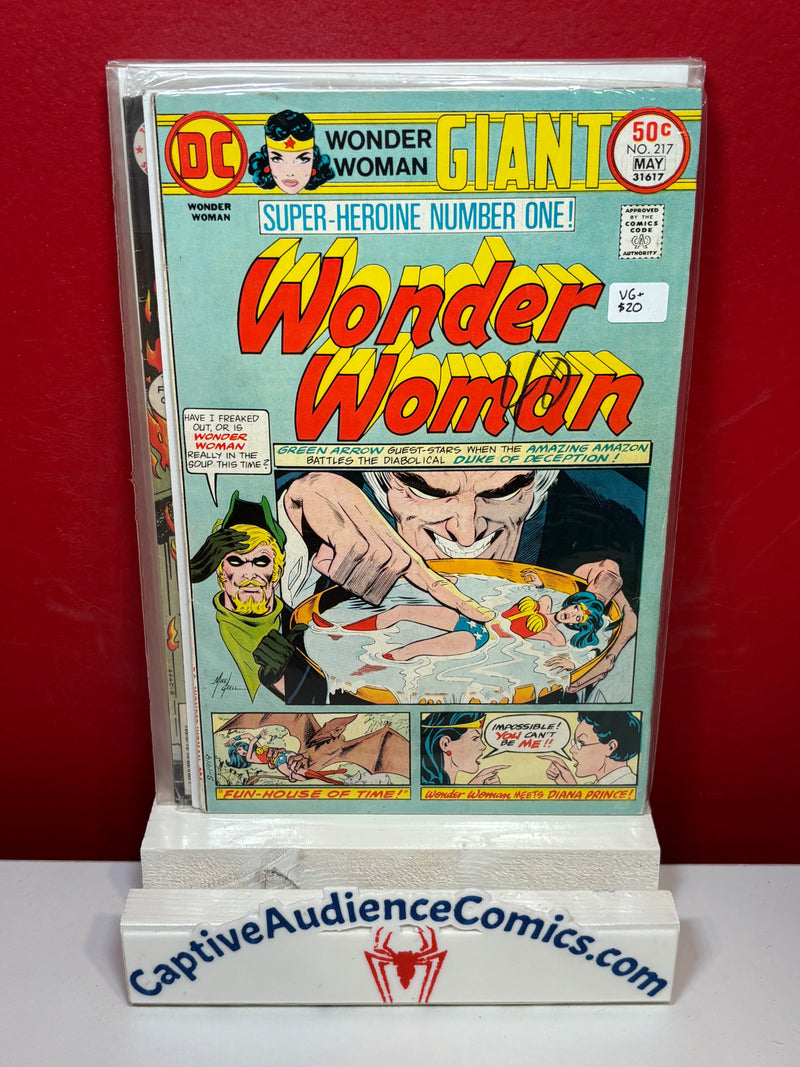 Wonder Woman, Vol. 1 #217 - VG+