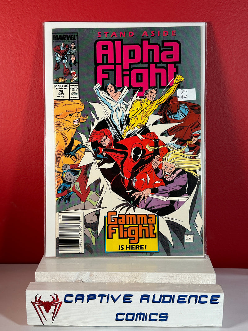 Alpha Flight, Vol. 1 #76 - VF+