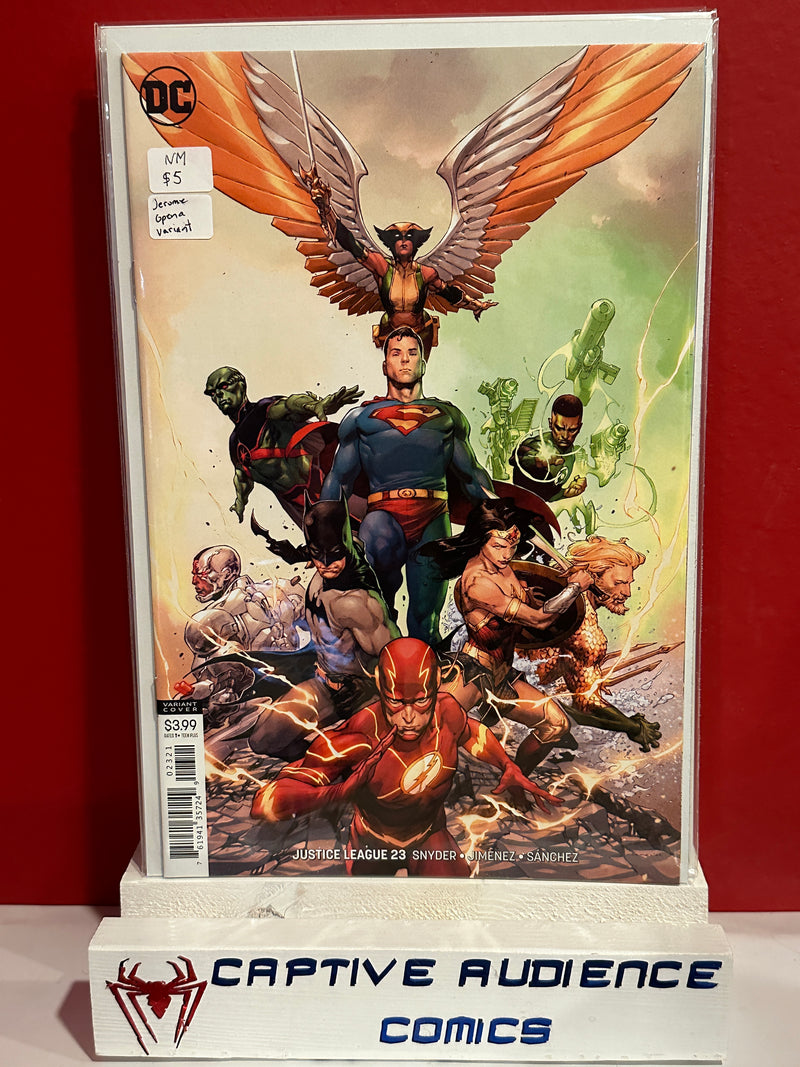 Justice League, Vol. 3 #23 - Jerume Opena Variant - NM
