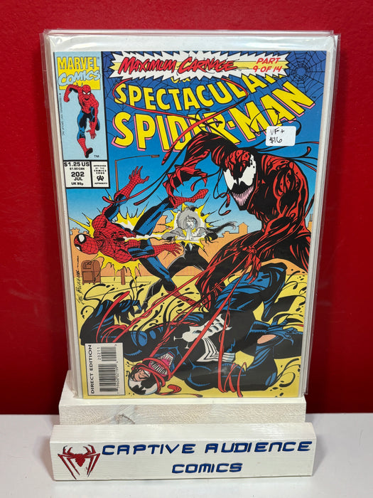 Spectacular Spider-Man, The Vol. 1 #202 - VF+