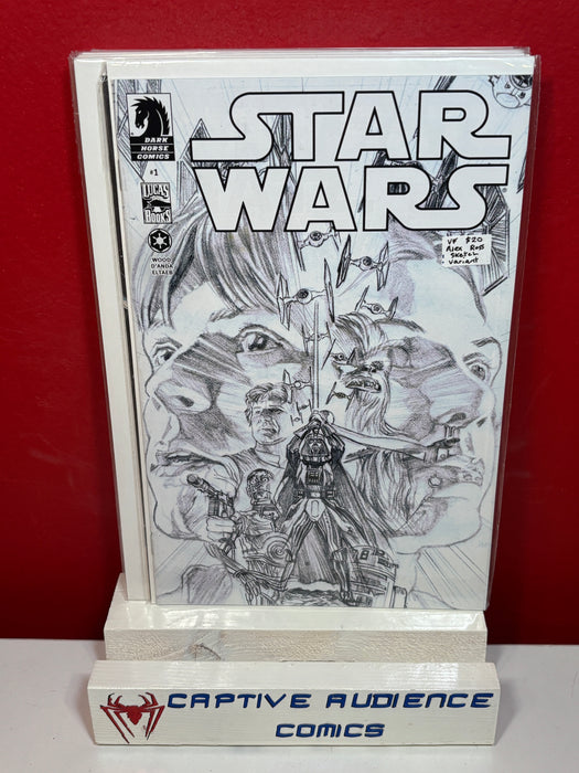 Star Wars, Vol. 2 #1 - Alex Ross Sketch Variant - VF