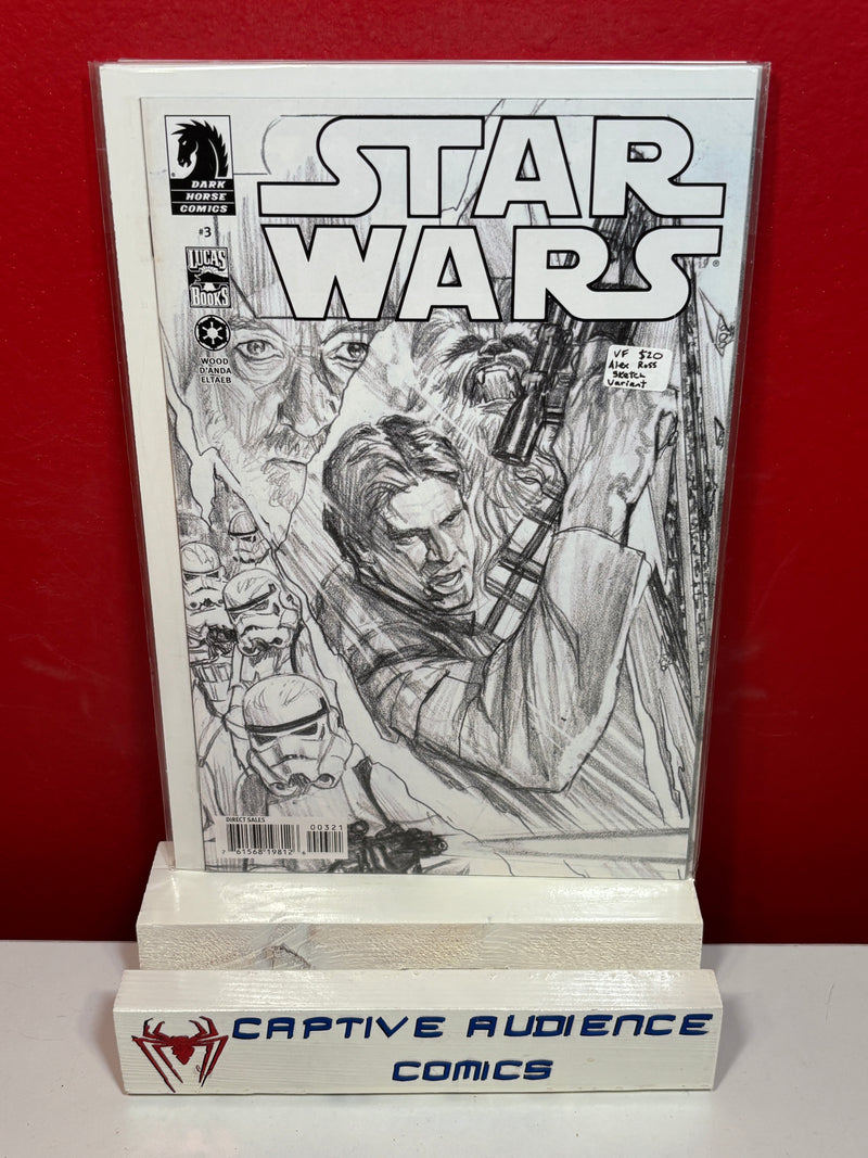Star Wars, Vol. 2 #3 - Alex Ross Sketch Variant - VF