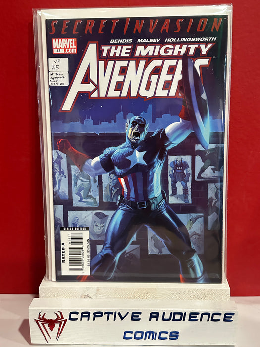 Mighty Avengers, Vol. 1 #13 - 1st Team Apperance Secret Warriors - VF
