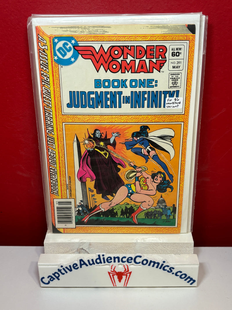 Wonder Woman, Vol. 1 #291 - Newsstand Variant - FN