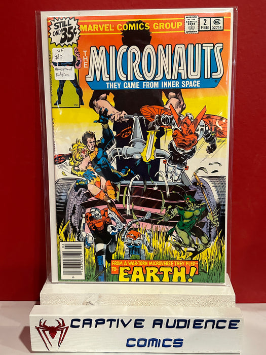 Micronauts, Vol. 1 #2 - Newsstand Edition - VF