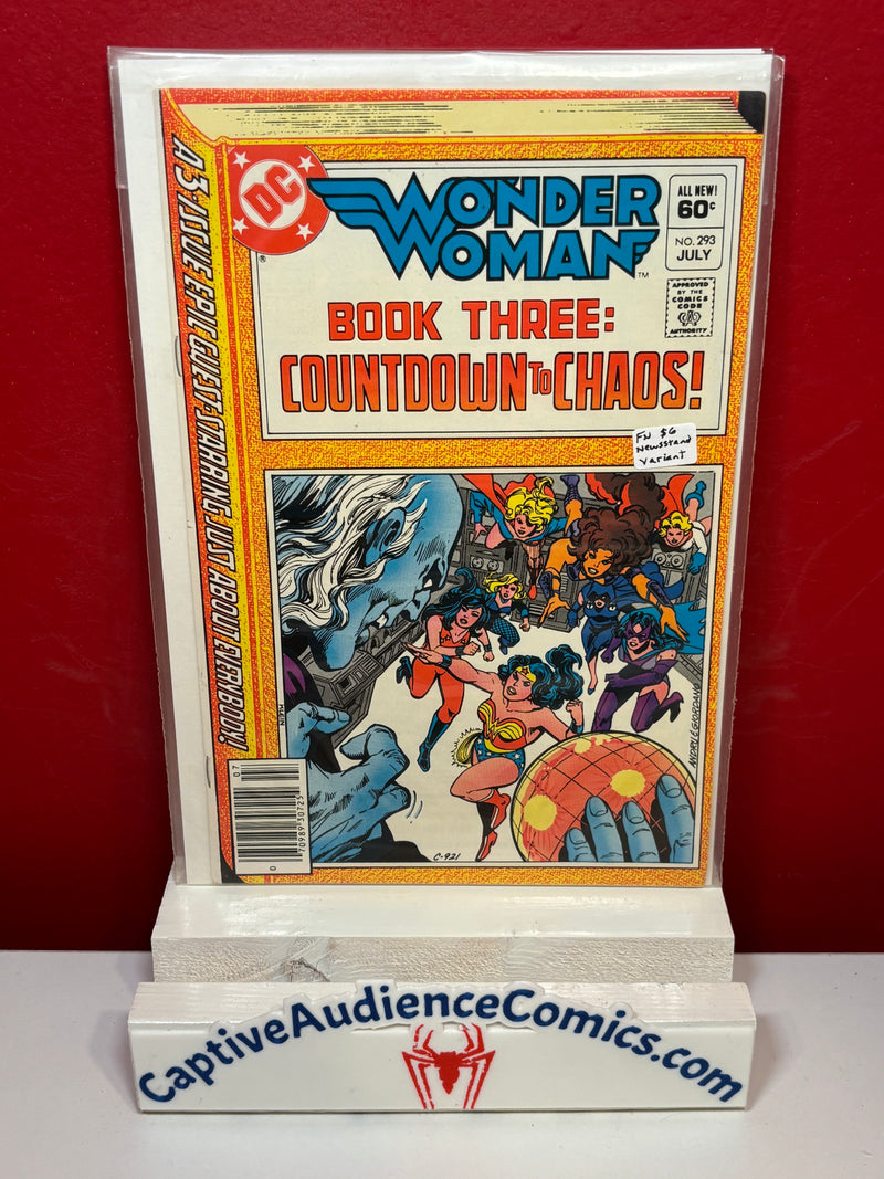Wonder Woman, Vol. 1 #293 - Newsstand Variant - FN
