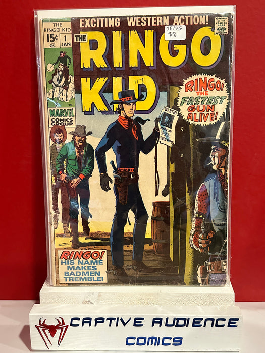 Ringo Kid #1 - GD/VG