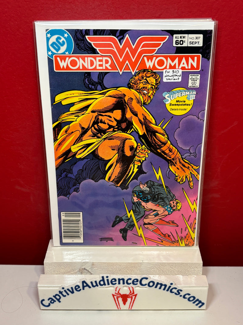 Wonder Woman, Vol. 1 #307 - Newsstand Variant - FN