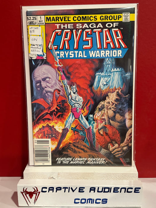 Saga of Crystar, Crystal Warrior, The #1 - CPV - Newsstand Edition - VF/NM