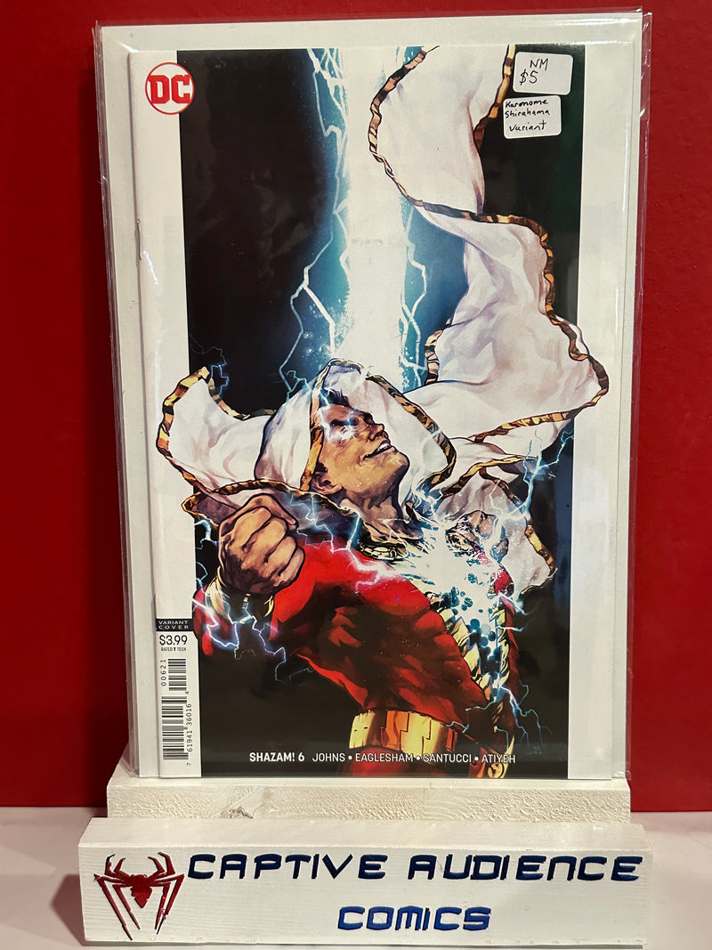 Shazam!, Vol. 2 #6 - Rafal Aibuquerque Variant - NM