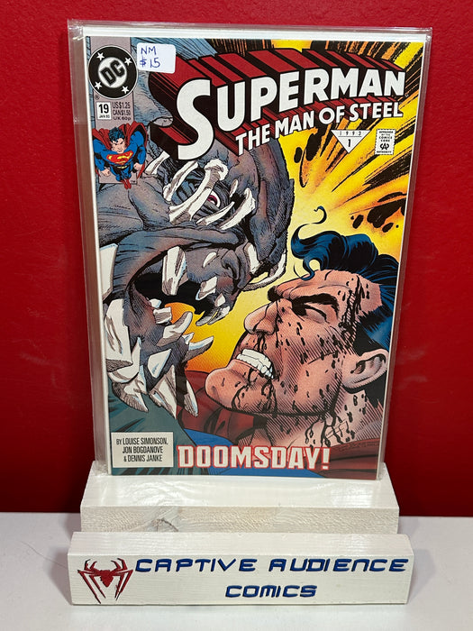 Superman: The Man of Steel #19 - NM