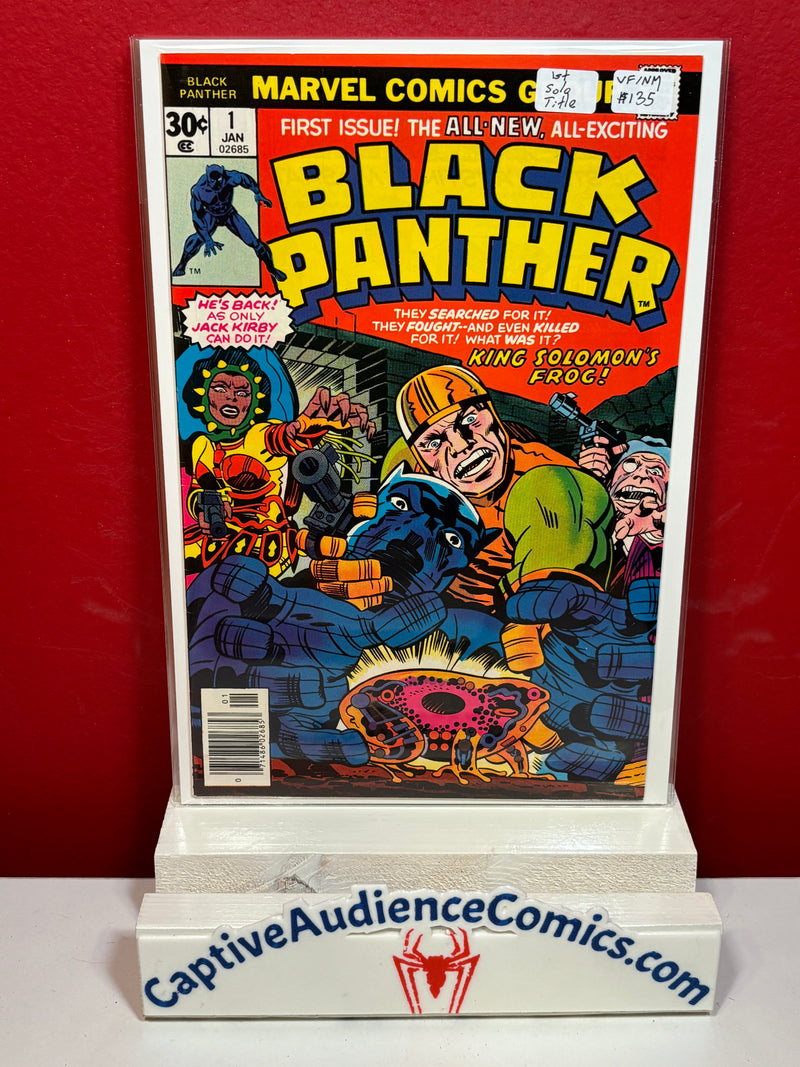Black Panther, Vol. 1 #1 - 1st Solo Title - VF/NM